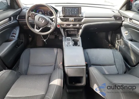 2021 Honda Accord Hybrid z USA, uszkodzony, nr VIN 1HGCV3F19MA017509